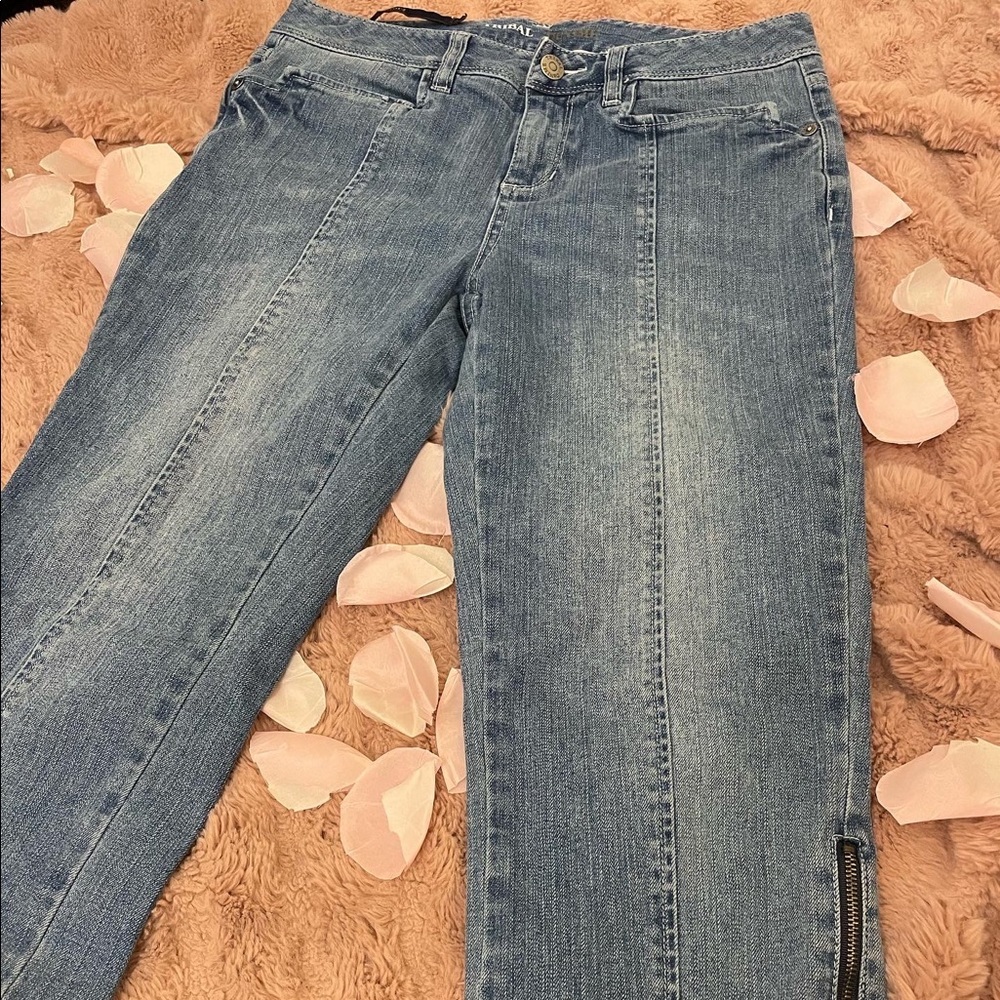 Tribal Denim Franci Capri